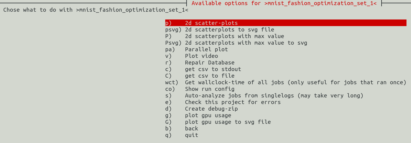 GUI for configuring OmniOpt